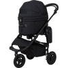 AirBuggy DOME 3 Brake Pet Stroller & Travel System | Handbrake | Slim Fold-Pet Stroller-AirBuggy- Silver Circle Pets