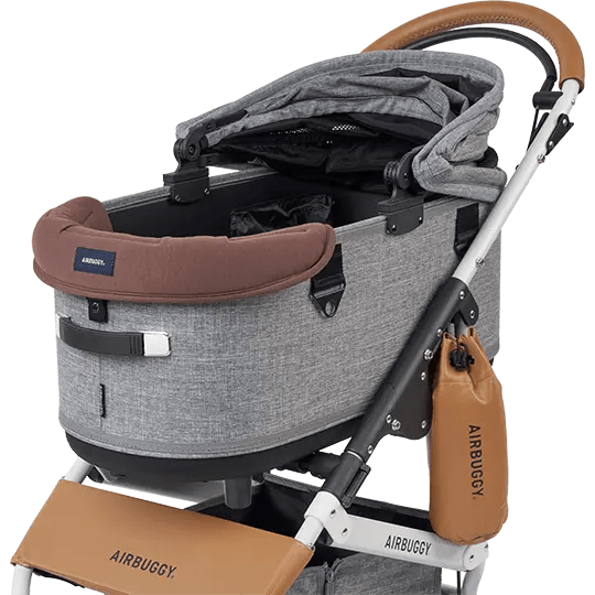AirBuggy DOME 3 Corner Cushion | Pet Stroller Comfort Accessory-Pet Stroller Accessory-AirBuggy- Silver Circle Pets