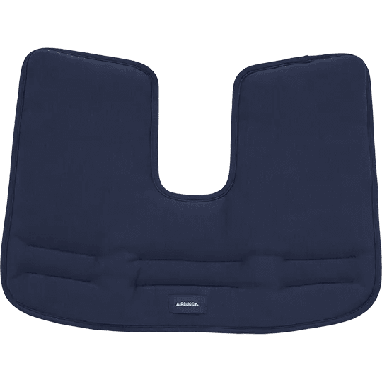 AirBuggy DOME 3 Corner Cushion | Pet Stroller Comfort Accessory-Pet Stroller Accessory-AirBuggy- Silver Circle Pets