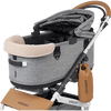 AirBuggy DOME 3 Corner Cushion | Pet Stroller Comfort Accessory-Pet Stroller Accessory-AirBuggy- Silver Circle Pets