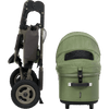 AirBuggy DOME 3 Premier Pet Stroller & Travel System | Self-Standing | Slim Fold-Pet Stroller-AirBuggy- Silver Circle Pets