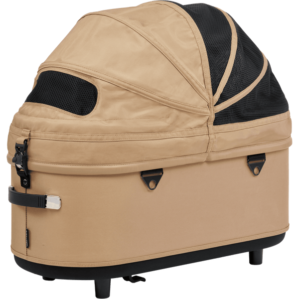 AirBuggy DOME 3 Premier Pet Stroller & Travel System | Self-Standing | Slim Fold-Pet Stroller-AirBuggy- Silver Circle Pets
