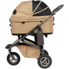 AirBuggy DOME 3 Premier Pet Stroller & Travel System | Self-Standing | Slim Fold-Pet Stroller-AirBuggy- Silver Circle Pets