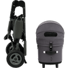 AirBuggy DOME 3 Premier Pet Stroller & Travel System | Self-Standing | Slim Fold-Pet Stroller-AirBuggy- Silver Circle Pets