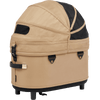 AirBuggy DOME 3 Premier Pet Stroller & Travel System | Self-Standing | Slim Fold-Pet Stroller-AirBuggy- Silver Circle Pets