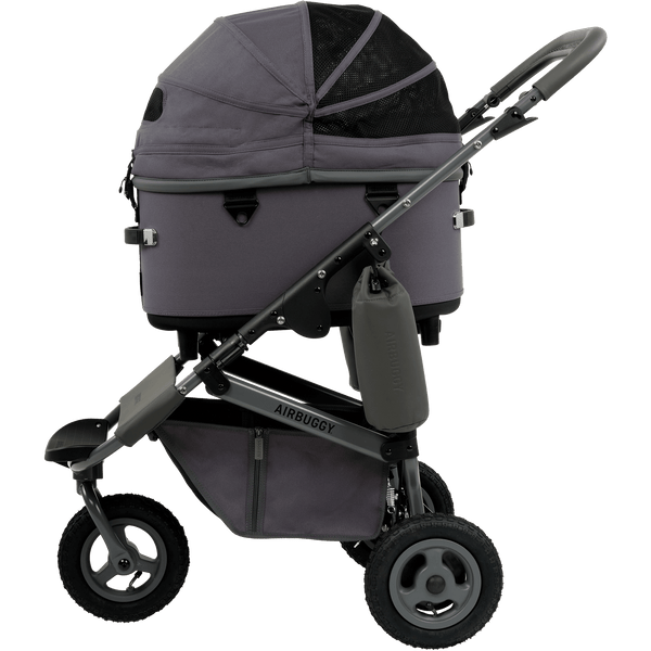 AirBuggy DOME 3 Premier Pet Stroller & Travel System | Self-Standing | Slim Fold-Pet Stroller-AirBuggy- Silver Circle Pets