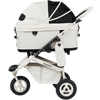 AirBuggy DOME 3 Premier Pet Stroller & Travel System | Self-Standing | Slim Fold-Pet Stroller-AirBuggy- Silver Circle Pets