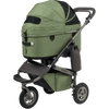 AirBuggy DOME 3 Premier Pet Stroller & Travel System | Self-Standing | Slim Fold-Pet Stroller-AirBuggy- Silver Circle Pets