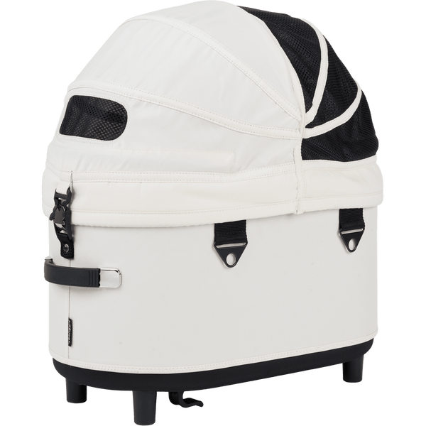 AirBuggy DOME 3 Premier Pet Stroller & Travel System | Self-Standing | Slim Fold-Pet Stroller-AirBuggy- Silver Circle Pets