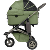 AirBuggy DOME 3 Premier Pet Stroller & Travel System | Self-Standing | Slim Fold-Pet Stroller-AirBuggy- Silver Circle Pets