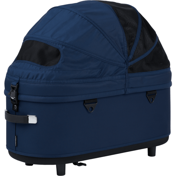 AirBuggy DOME 3 Premier Pet Stroller & Travel System | Self-Standing | Slim Fold-Pet Stroller-AirBuggy- Silver Circle Pets