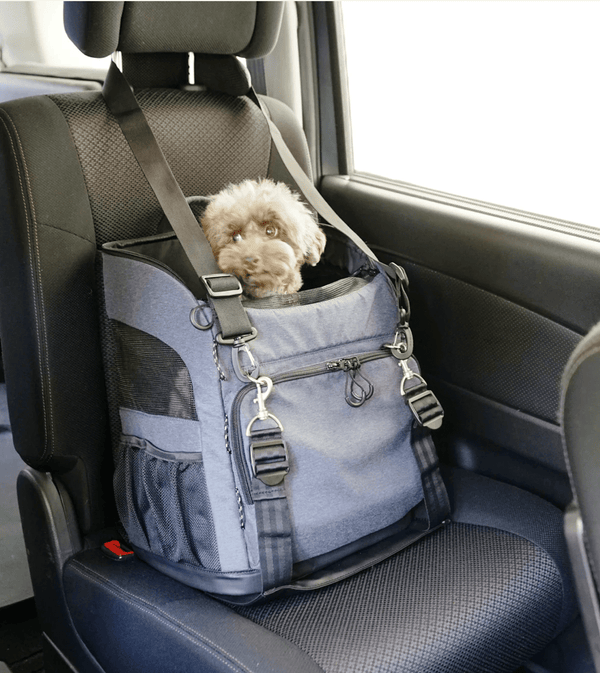 AirBuggy Dome ISOFIX Belt Set-Dog Car Seat Belt-AirBuggy- Silver Circle Pets