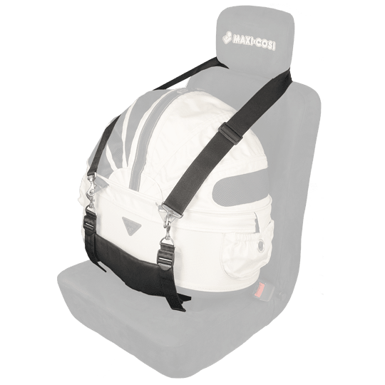 AirBuggy Dome ISOFIX Belt Set-Dog Car Seat Belt-AirBuggy- Silver Circle Pets