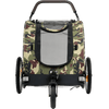 AirBuggy Nest Dog Bike Trailer & Pet Stroller | Spacious Cot | Slim Fold-Dog Bike Trailer-AirBuggy- Silver Circle Pets