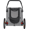 AirBuggy Nest Dog Bike Trailer & Pet Stroller | Spacious Cot | Slim Fold-Dog Bike Trailer-AirBuggy- Silver Circle Pets