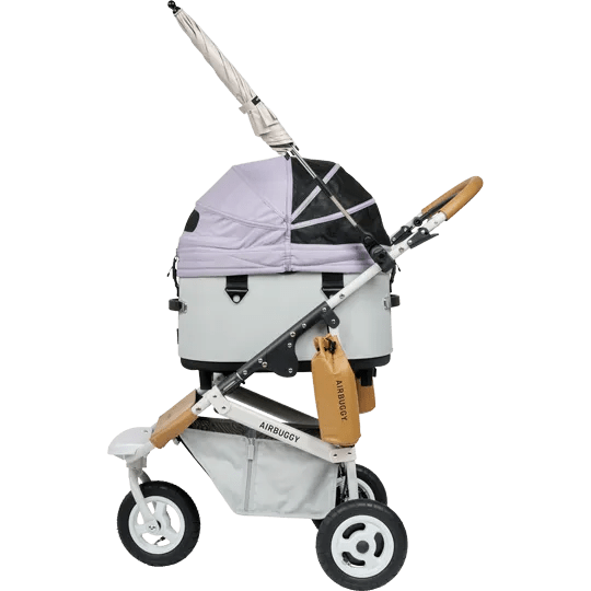AirBuggy Pet Stroller UV Protection Umbrella | Sun & Rain Shield-Pet Stroller Accessory-AirBuggy- Silver Circle Pets