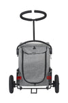 AirBuggy Twinkle Pet Stroller | Ground-Level Entry-Pet Stroller-AirBuggy- Silver Circle Pets