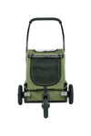 AirBuggy Twinkle Pet Stroller | Ground-Level Entry-Pet Stroller-AirBuggy- Silver Circle Pets