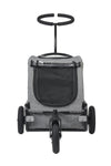 AirBuggy Twinkle Pet Stroller | Ground-Level Entry-Pet Stroller-AirBuggy- Silver Circle Pets