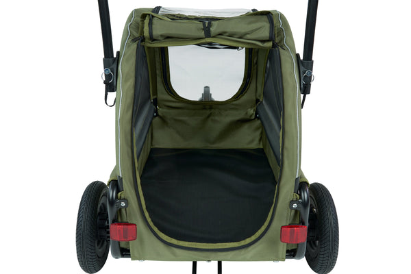 AirBuggy Twinkle Pet Stroller | Ground-Level Entry-Pet Stroller-AirBuggy- Silver Circle Pets