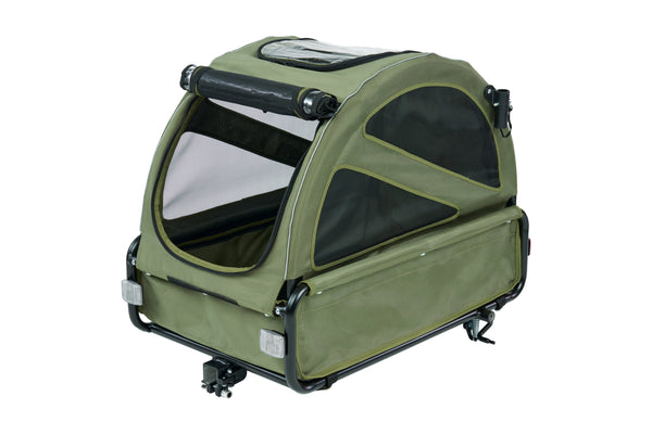 AirBuggy Twinkle Pet Stroller | Ground-Level Entry-Pet Stroller-AirBuggy- Silver Circle Pets