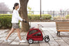 AirBuggy Twinkle Pet Stroller | Ground-Level Entry-Pet Stroller-AirBuggy- Silver Circle Pets