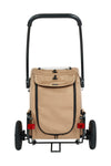 AirBuggy Twinkle Pet Stroller | Ground-Level Entry-Pet Stroller-AirBuggy- Silver Circle Pets