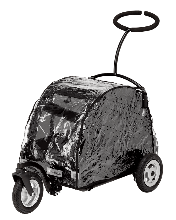 AirBuggy Twinkle Rain Cover-Pet Stroller Accessory-AirBuggy- Silver Circle Pets
