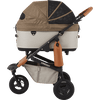AirBuggy DOME 3 Brake Pet Stroller & Travel System | Handbrake | Slim Fold
