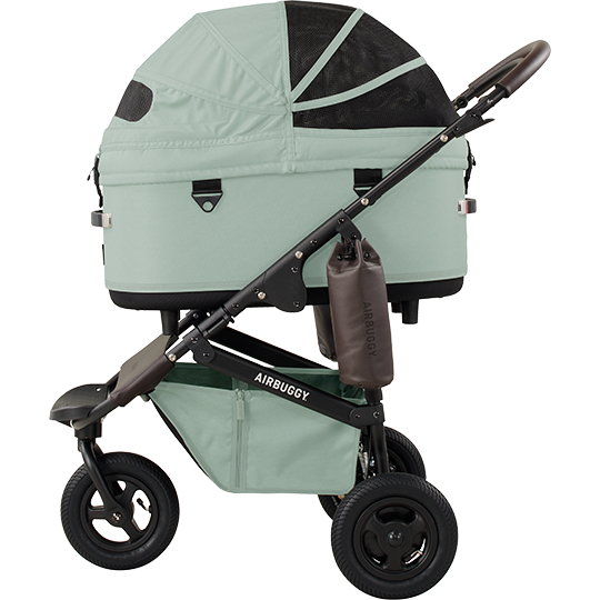 AirBuggy DOME 3 Brake Pet Stroller & Travel System | Handbrake | Slim Fold