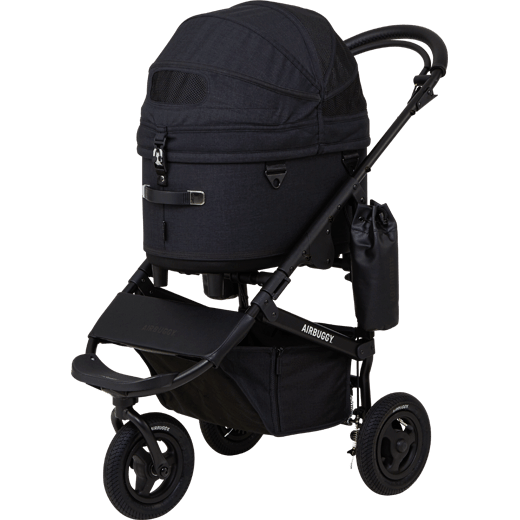AirBuggy DOME 3 Brake Pet Stroller & Travel System | Handbrake | Slim Fold
