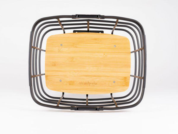 AtranVelo DUO AVS Pet Bike Basket-Pet Accessories-AtranVelo- Silver Circle Pets
