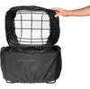 AtranVelo DUO COVER Basket Rain Cover w/ Window-Pet Accessories-AtranVelo- Silver Circle Pets