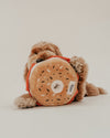 By Teddy Bagel Dog Toy
