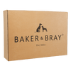 Baker & Bray Eco Calming Donut Dog Bed-Dog Beds-Baker & Bray- Silver Circle Pets