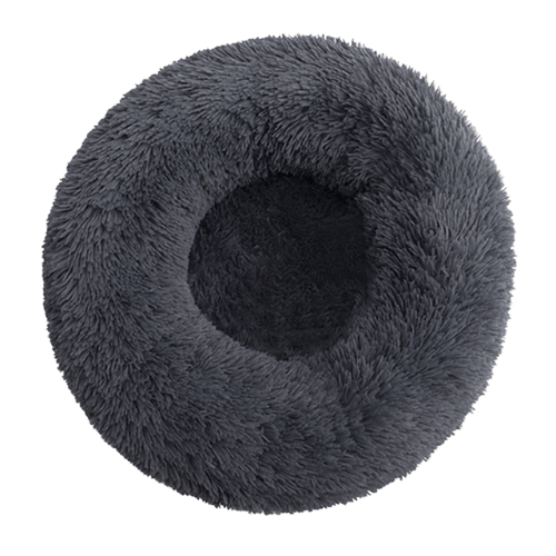 Baker & Bray Eco Calming Donut Dog Bed-Dog Beds-Baker & Bray- Silver Circle Pets