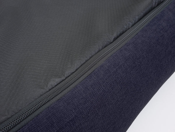 Baker & Bray Eco Luxe Orthopaedic Luxury Dog Bed-Dog Beds-Barker & Bray- Silver Circle Pets
