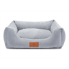 Baker & Bray Eco Luxe Orthopaedic Luxury Dog Bed-Dog Beds-Barker & Bray- Silver Circle Pets