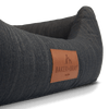 Baker & Bray Eco Luxe Orthopaedic Luxury Dog Bed-Dog Beds-Barker & Bray- Silver Circle Pets