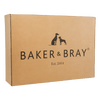 Baker & Bray Eco Luxe Orthopaedic Luxury Dog Bed-Dog Beds-Barker & Bray- Silver Circle Pets