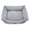 Baker & Bray Eco Luxe Orthopaedic Luxury Dog Bed-Dog Beds-Barker & Bray- Silver Circle Pets
