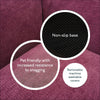 Baker & Bray Eco Luxe Orthopaedic Luxury Dog Bed-Dog Beds-Barker & Bray- Silver Circle Pets