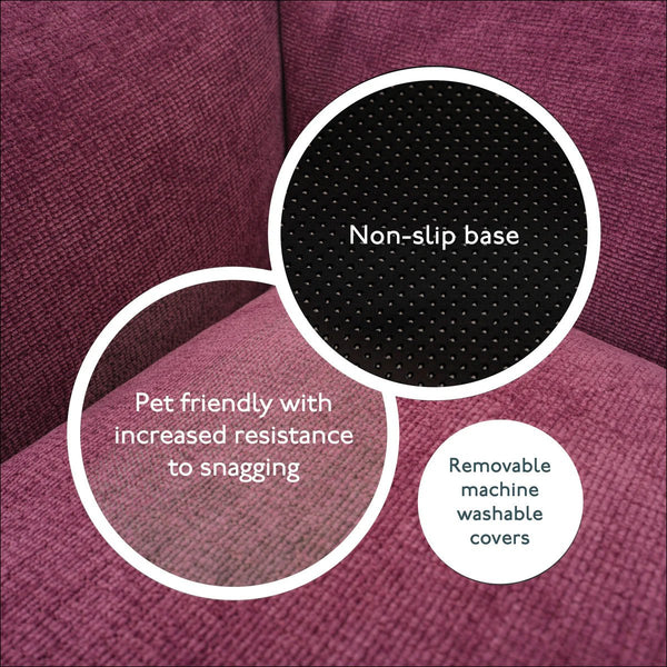 Baker & Bray Eco Luxe Orthopaedic Luxury Dog Bed-Dog Beds-Barker & Bray- Silver Circle Pets