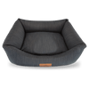 Baker & Bray Eco Luxe Orthopaedic Luxury Dog Bed-Dog Beds-Barker & Bray- Silver Circle Pets