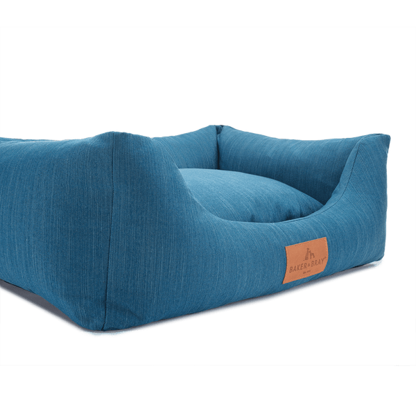 Baker & Bray Eco Luxe Orthopaedic Luxury Dog Bed-Dog Beds-Barker & Bray- Silver Circle Pets