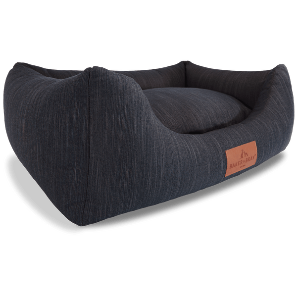 Baker & Bray Eco Luxe Orthopaedic Luxury Dog Bed-Dog Beds-Barker & Bray- Silver Circle Pets