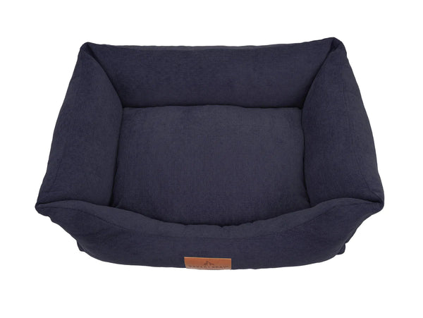 Baker & Bray Eco Luxe Orthopaedic Luxury Dog Bed-Dog Beds-Barker & Bray- Silver Circle Pets