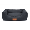 Baker & Bray Eco Luxe Orthopaedic Luxury Dog Bed-Dog Beds-Barker & Bray- Silver Circle Pets
