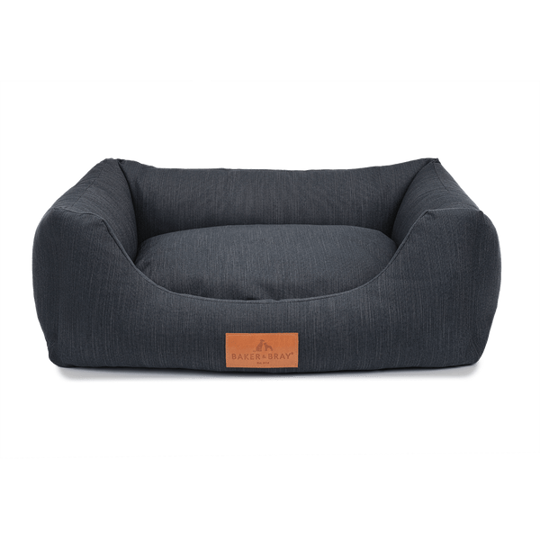 Baker & Bray Eco Luxe Orthopaedic Luxury Dog Bed-Dog Beds-Barker & Bray- Silver Circle Pets