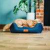 Baker & Bray Eco Luxe Orthopaedic Luxury Dog Bed-Dog Beds-Barker & Bray- Silver Circle Pets